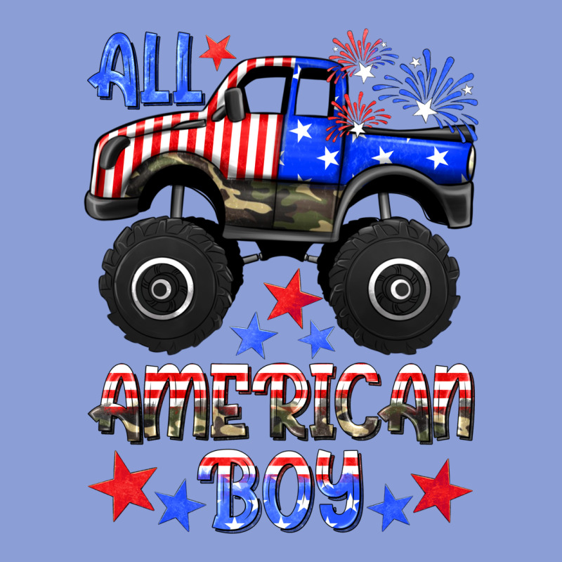 All American Boy Long Sleeve Tee by HRA Design Shop | Teevron