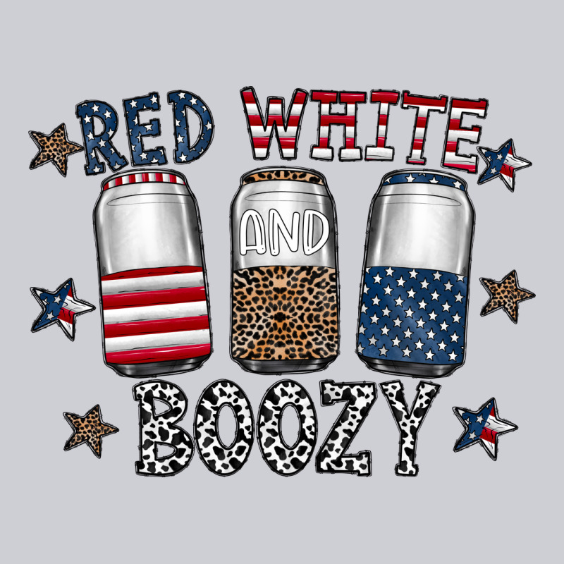 Red White Boozy Classic Tee by CowhideDigitalArt | Teevron