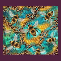 Honeycomb And Bees With Leopard Urban Hoodie | Teevron