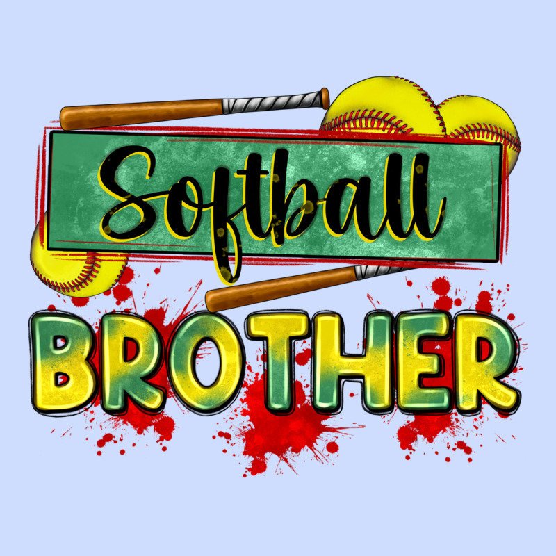 Softball Brother Urban Heavy Tee by Zillion Design Studio | Teevron