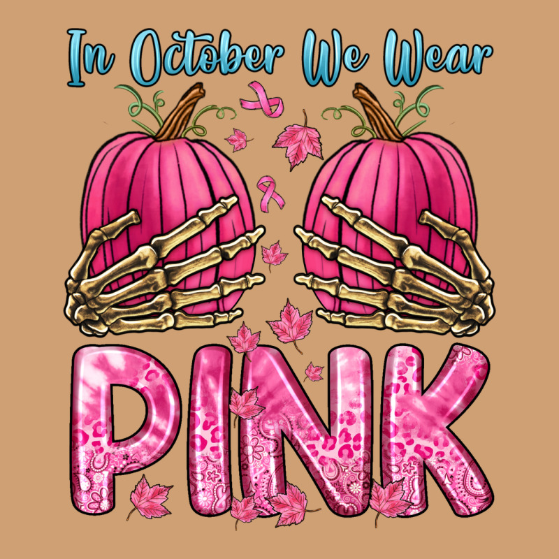 In October We Wear Pink Vintage Tee by Zillion Design Studio | Teevron