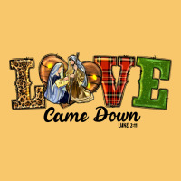 Love Came Down Baby Jesus Christmas Vintage Hoodie | Teevron