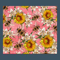 Bees And Flowers Urban Hoodie | Teevron