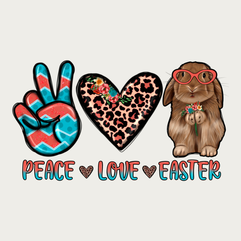 Peace Love Easter Zipper Hoodie by JahusDesignShop | Teevron