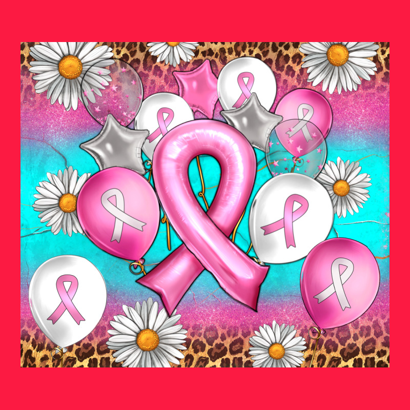 Breast Cancer Balloon Zipper Hoodie by Artiststas | Teevron