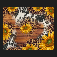 Sunflowers Cowhide Leopard Mousepad Heavyweight Hoodie | Teevron