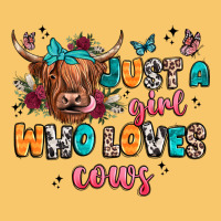 Just A Girl Who Loves Cows Vintage Hoodie | Teevron
