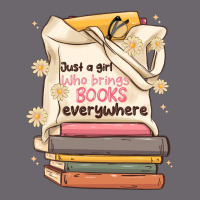 Just A Girl Who Brings Books Everywhere Premium Sweatshirt | Teevron