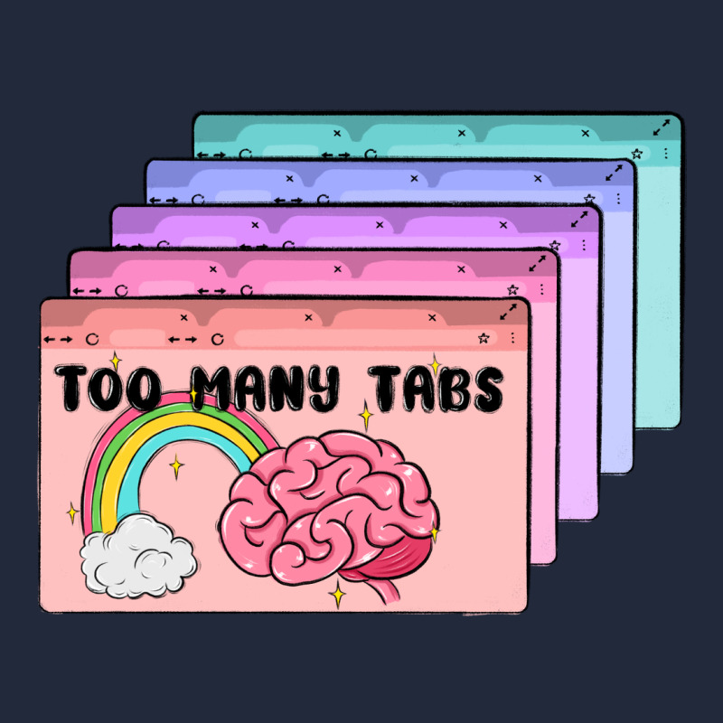 Too Many Tabs Premium Sweatshirt by MaliasSmallBusiness | Teevron