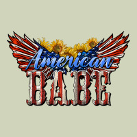 American Babe With Sunflowers Heavyweight Hoodie | Teevron