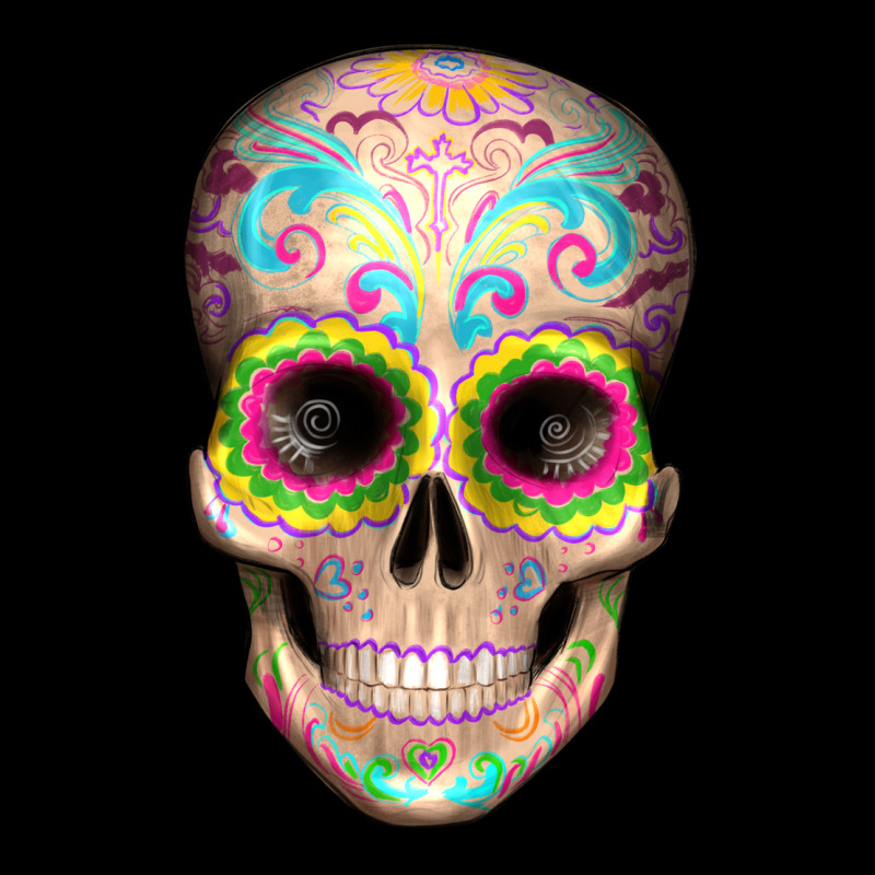 Mexican Skull Urban Hoodie by Artiststas | Teevron
