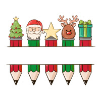 add your personalization christmas pencils | Teevron