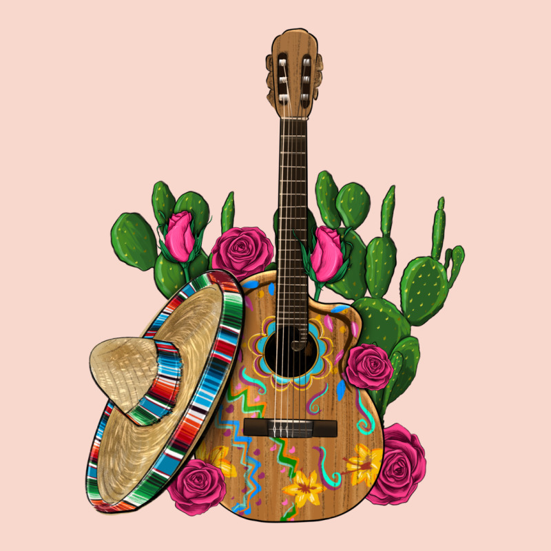 ,mexican Sombrero Guitar Rose Cactus Urban Hoodie by Artiststas | Teevron