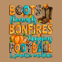 Boots Flannels Bonfires Leggins American Football Vintage Hoodie | Teevron