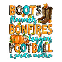 Boots flannels bonfires leggins American Football | Teevron