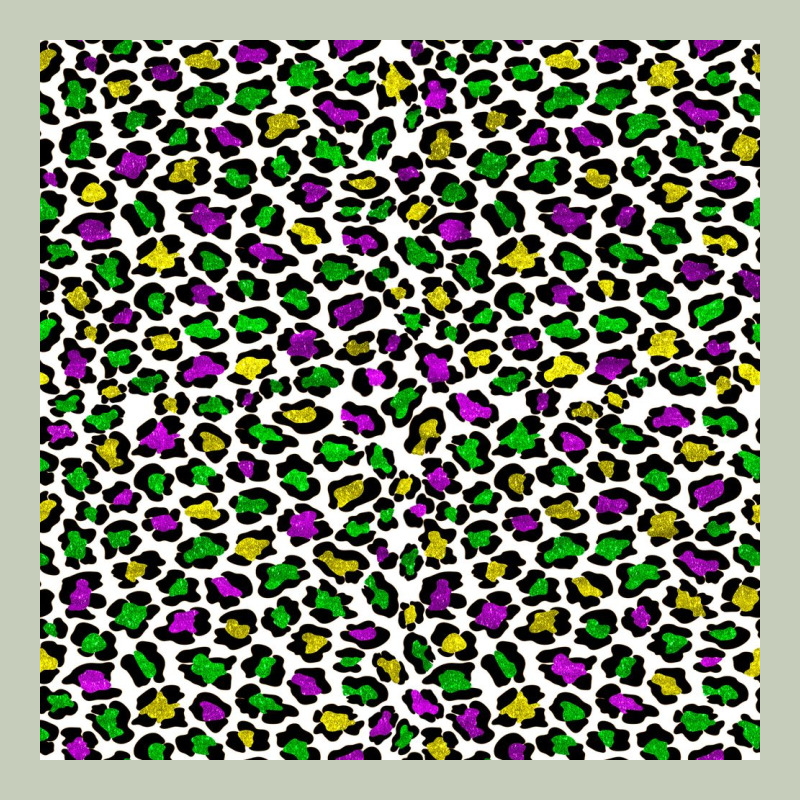 Mardi Gras Leopard  Seamless Pattern Long Sleeve Tee by FaDigitalArtStudio | Teevron