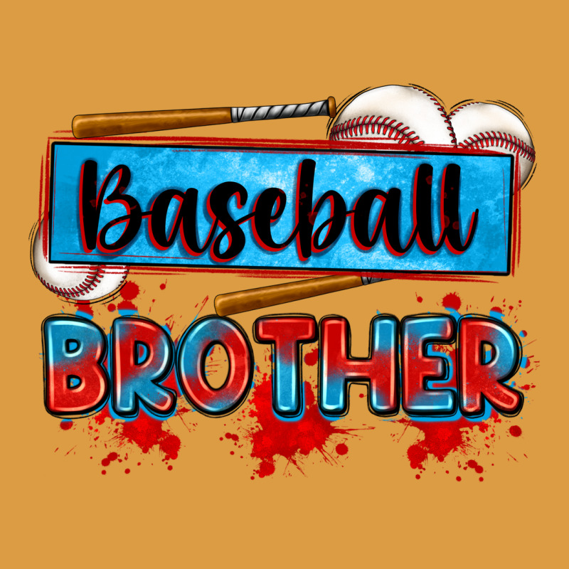 Baseball Brother Urban Heavy Tee by Zillion Design Studio | Teevron