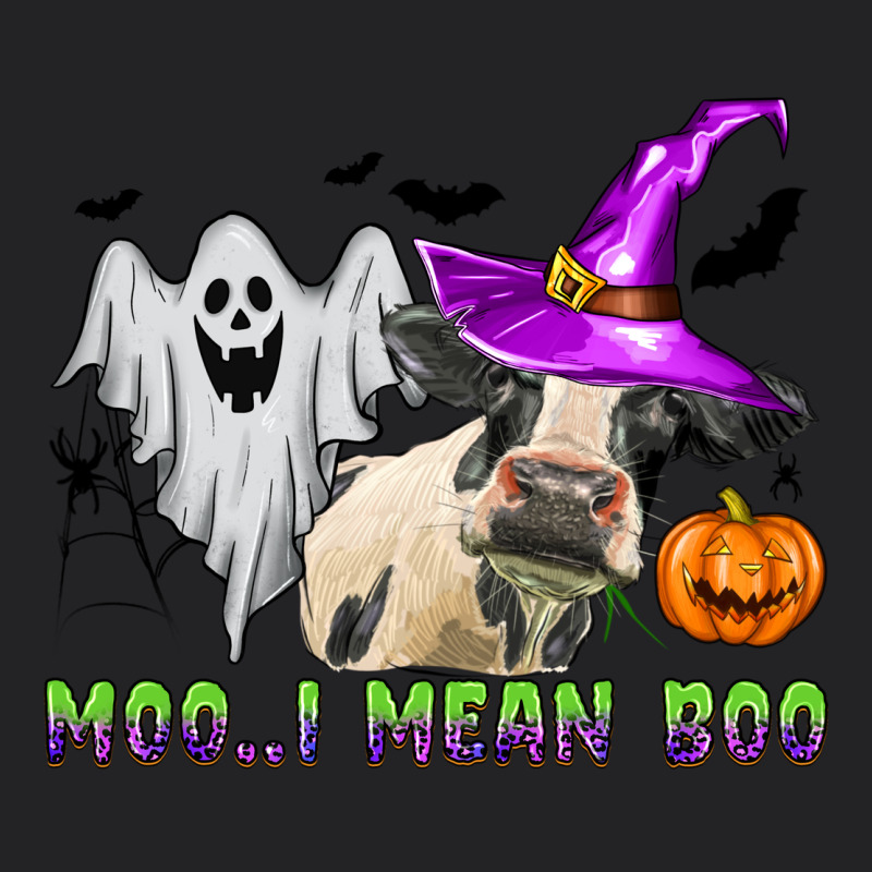 Moo I Mean Boo Vintage Tee by Zillion Design Studio | Teevron
