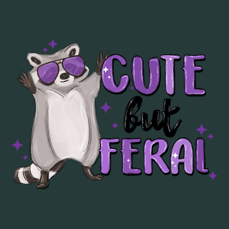 Cute But Feral Premium Sweatshirt by MaliasSmallBusiness | Teevron