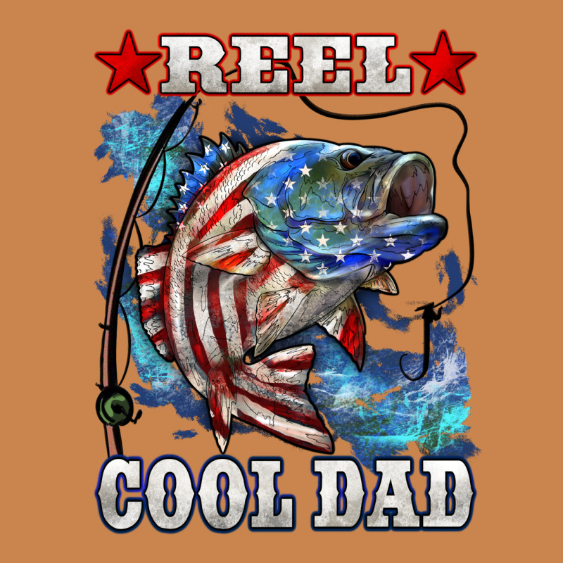 Reel Cool Dad Bass Heavyweight Hoodie by LillyAllenDesigns | Teevron