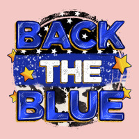 Back The Blue Urban Heavy Tee | Teevron