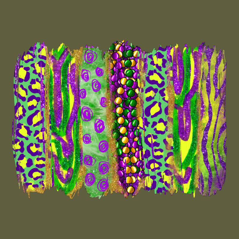 Mardi Gras Brush Stroke Vintage Tee by RanaPortraitStore | Teevron