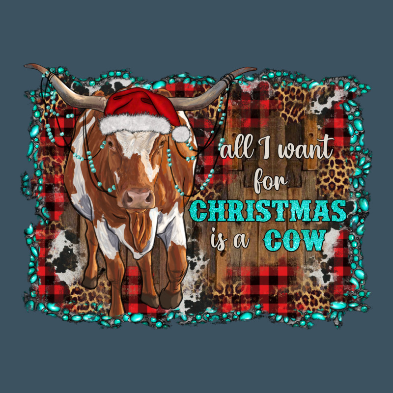 All I Want For Christmas Is A Cow Longhorn Urban Heavy Tee by RanaPortraitStore | Teevron