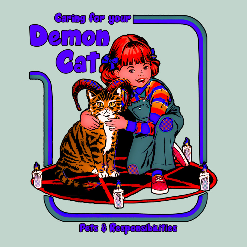 Caring For Your Demon Cat Tshirt Zipper Hoodie by Bettercallsaul | Teevron