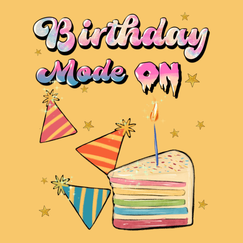 Birthday Mode On Vintage Hoodie by JahusDesignShop | Teevron