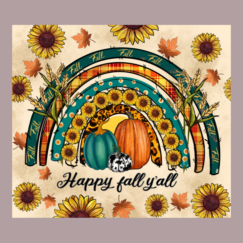 Happy Fall Y'all Vintage Hoodie by RanaPortraitStore | Teevron