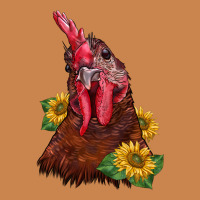 Rooster Sunflower Heavyweight Hoodie | Teevron