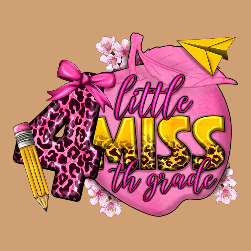 Little Miss 4th Grade Vintage Tee by texasbilliewilder | Teevron