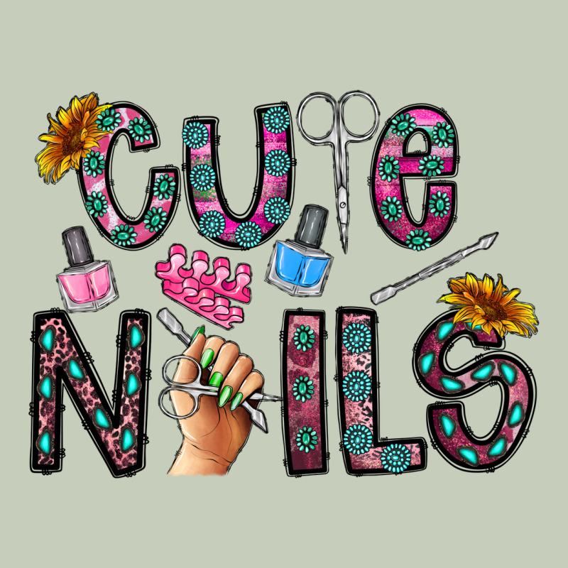 Cute Nails Long Sleeve Tee by CowhideDigitalArt | Teevron