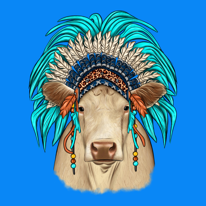 Charolais Indian Headdress Zipper Hoodie by JahusDesignShop | Teevron