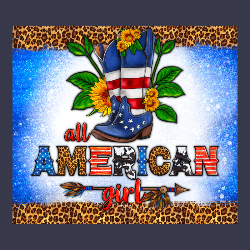 All American Girl Long Sleeve Tee by HRA Design Shop | Teevron
