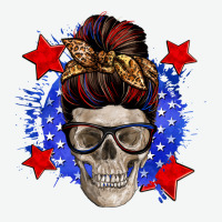 American Mom Skull Urban Heavy Tee | Teevron