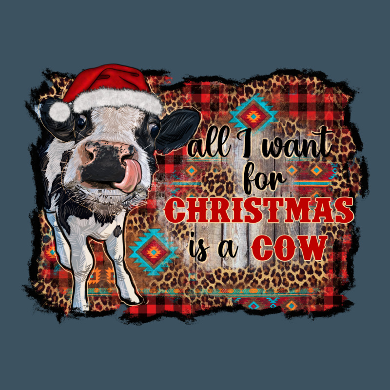 All I Want For Christmas Is A Cow Aztec Urban Heavy Tee by RanaPortraitStore | Teevron