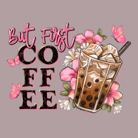 But First Coffee Floral Vintage Hoodie | Teevron