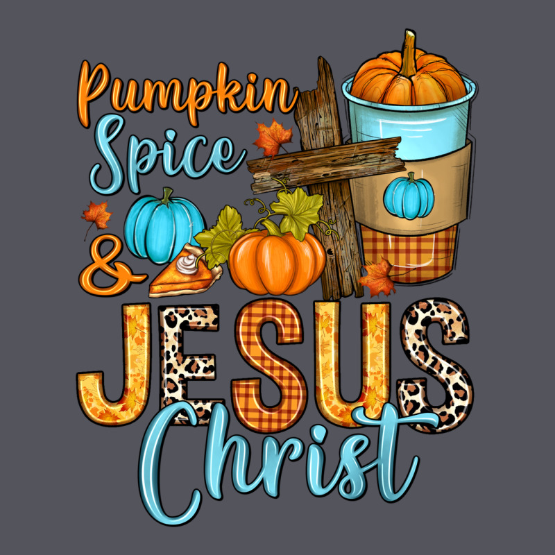 Pumpkin Spice And Jesus Christ Vintage Hoodie by RanaPortraitStore | Teevron