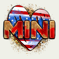American Mini Heart Urban Heavy Tee | Teevron