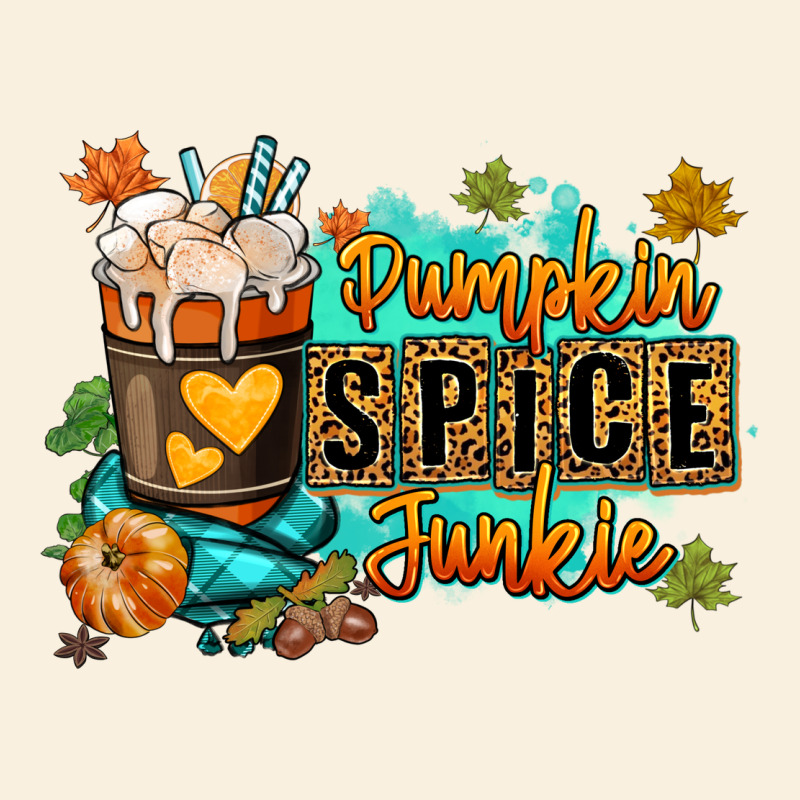 Pumpkin Spice Junkie Vintage Hoodie by RanaPortraitStore | Teevron