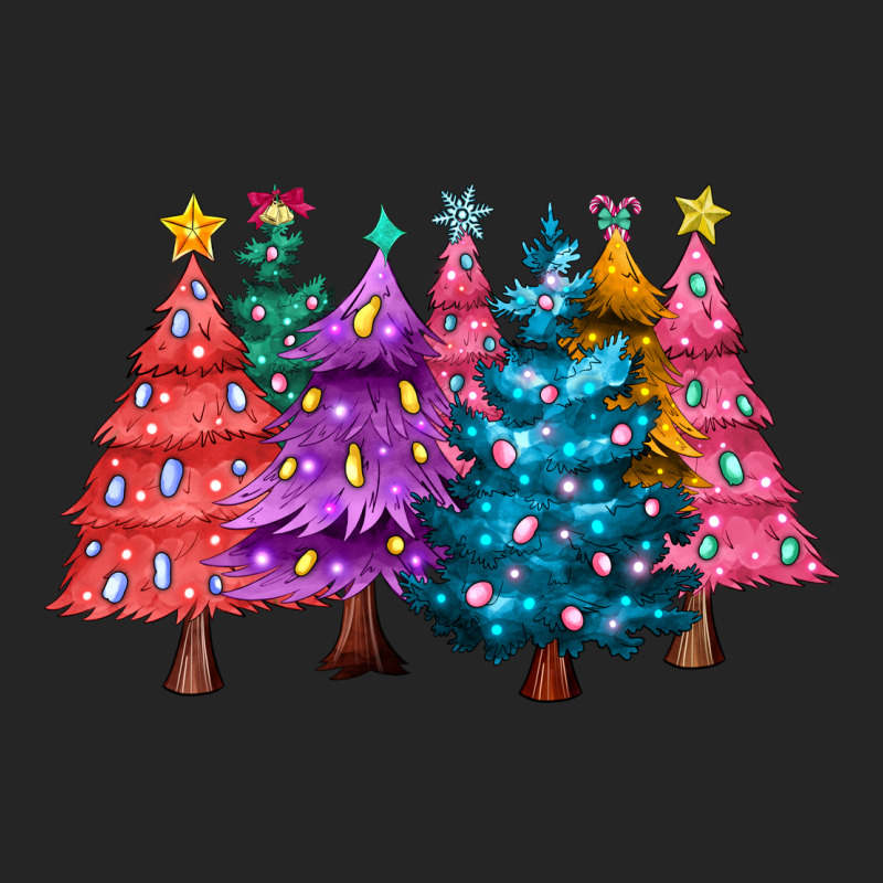 Christmas Trees And Lights Premium Hoodie by MaliasSmallBusiness | Teevron