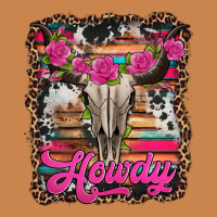 Howdy Valentine's Day Bull Skull Heavyweight Hoodie | Teevron