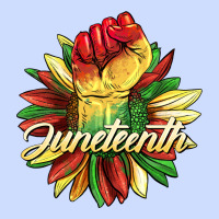 Juneteenth Fist Sunflower Urban Heavy Tee | Teevron