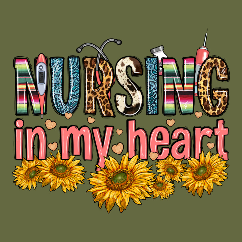 Nursing In My Heart Long Sleeve Tee by FaDigitalArtStudio | Teevron