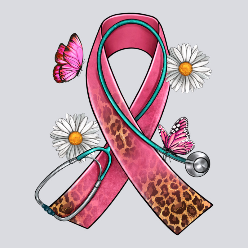 Cancer Ribbon Stethoscope Daisy Butterfly Zipper Hoodie by Artiststas | Teevron