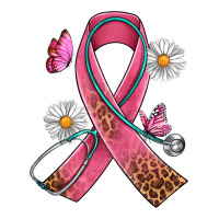 Cancer Ribbon Stethoscope Daisy Butterfly | Teevron