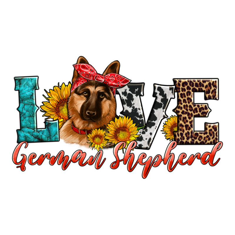Love German Shepherd Premium Tee by Artiststas | Teevron