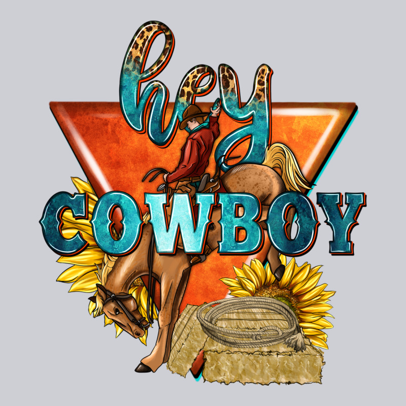 Hey Cowboy With Sunflowers Heavyweight Sweatshirt by texasbilliewilder | Teevron
