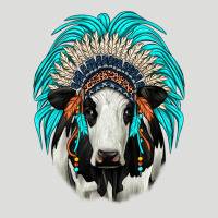 Holstein Indian Headdress Zipper Hoodie | Teevron